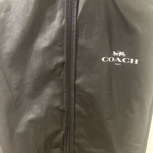 Coach Reversible Leather Souvenir Jacket Black Camel Size 50 L NWT